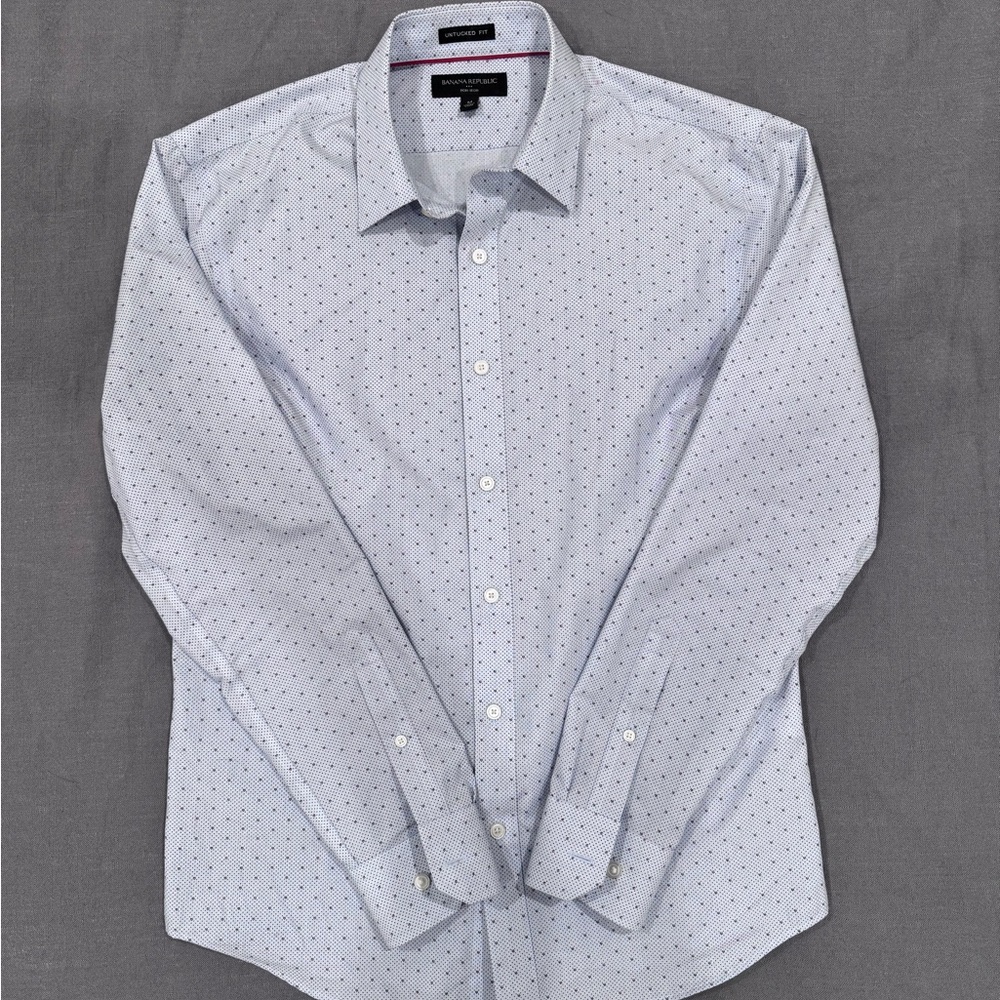 Banana Republic SLIM-FIT UNTUCKED DRESS SHIRT